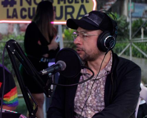 FotografoFoto Alcaldía de Medellín:Más de 200 personas disfrutaron del regreso de Cultura Parque, en el marco del Mes de la Diversidad.